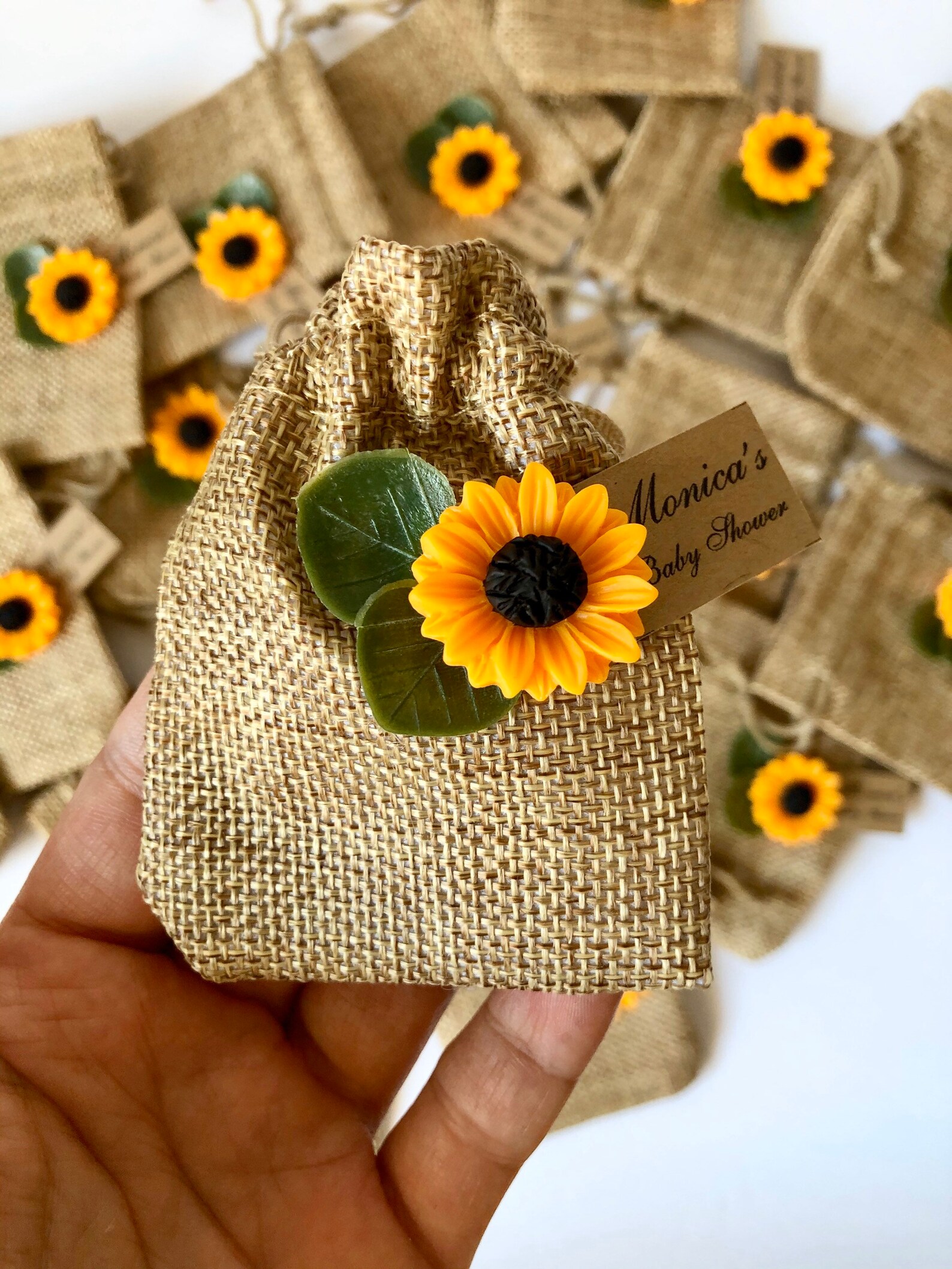 10 Pcs Sunflower Favors Wedding Favors for Guests Wedding Etsy