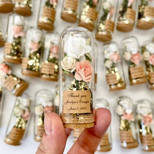 10 pcs Wedding favors for guests, Wedding favors, Favors, Dome, Glass dome, Cloche dome, Custom favors, Beauty and the Beast, Party favors