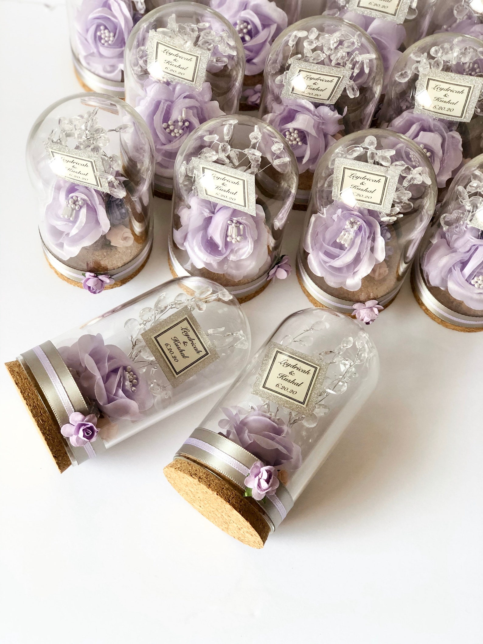 Lilac Wedding Favors for Guests, Custom Luxury Favors, Personalized ...