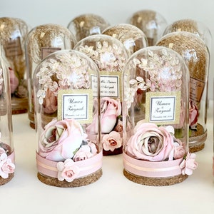 Pink Wedding Favors, Gifts for Guests, Custom Party Favors, Bridal Shower Gift, Personalized Baby Shower Gift, Baptism Favors, Elegance Gift