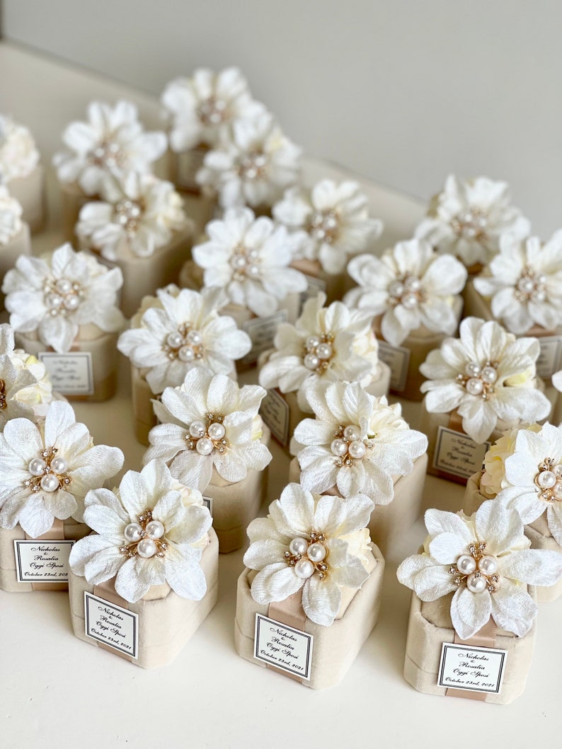 5 pcs Wedding Favors, Favors, Favors Boxes, Wedding Favors for Guests, Nude wedding, Party Favors, Blush Wedding, Custom Favors, Sweet 16 image 8