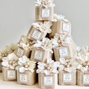 5 pcs Wedding Favors, Favors, Favors Boxes, Wedding Favors for Guests, Nude wedding, Party Favors, Blush Wedding, Custom Favors, Sweet 16 image 2