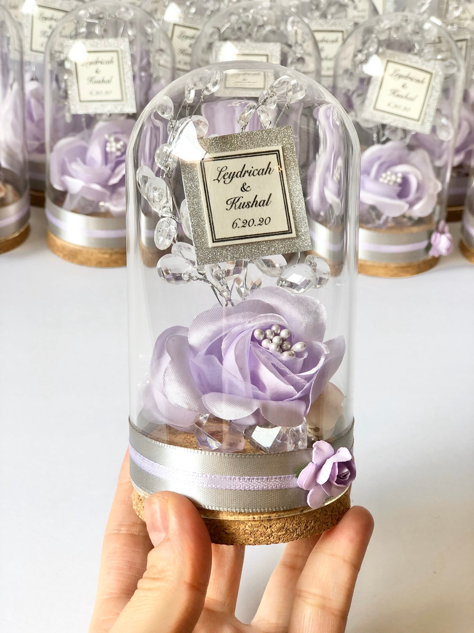Lilac Wedding Favors for Guests, Custom Luxury Favors, Personalized ...