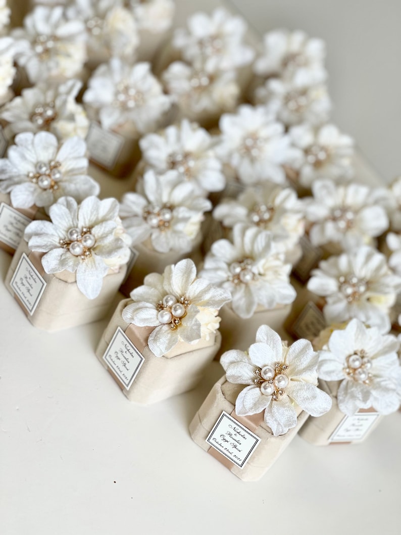 5 pcs Wedding Favors, Favors, Favors Boxes, Wedding Favors for Guests, Nude wedding, Party Favors, Blush Wedding, Custom Favors, Sweet 16 image 6