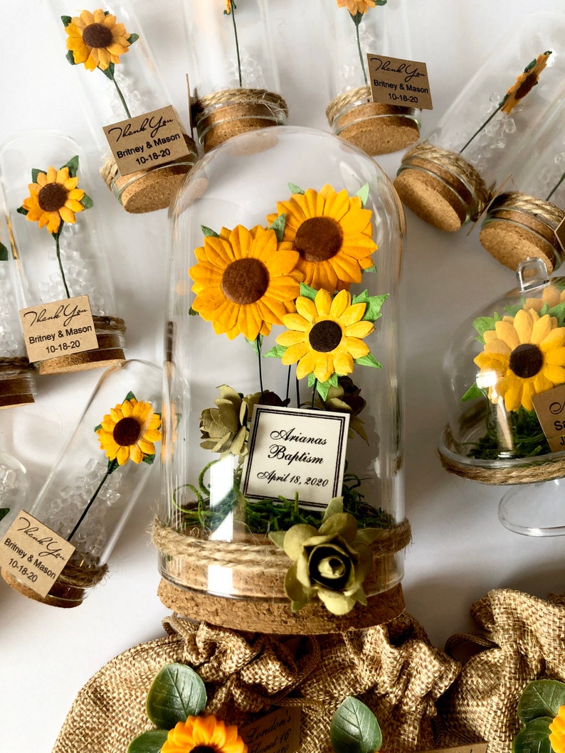 Wedding Favors for Guests, Wedding Favors, Favors, Rustic Wedding, Custom Favors, Sunflower Favors, Rustic Favors, Sunflowers, Party Favors image 10