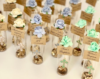 Recuerdos de bautizo al por mayor para invitados, regalos de cruz, regalos de bautizo personalizados, regalos de fiesta personalizados, regalos de bautizo, regalos de primera comunión