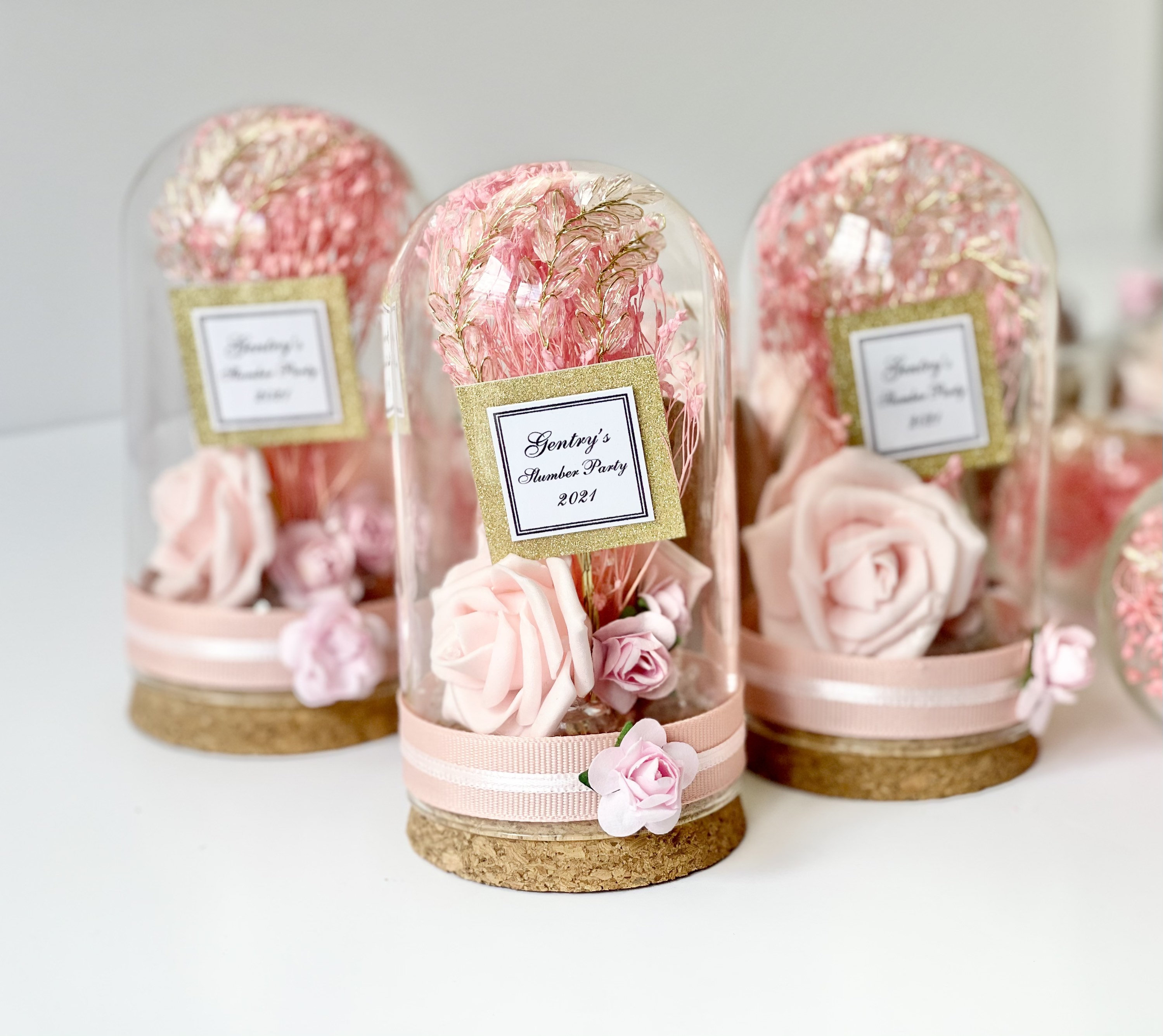 ZYOOO 18 Pcs Nœuds Cadeaux Rose Auto-adhésifs - Décorations Élégantes Pour Paniers, Sacs Et Emballages Cadeaux Noël, Anniversaire, Mariage