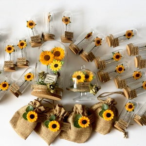 Wedding Favors for Guests, Wedding Favors, Favors, Rustic Wedding, Custom Favors, Sunflower Favors, Rustic Favors, Sunflowers, Party Favors image 6