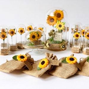 Wedding Favors for Guests, Wedding Favors, Favors, Rustic Wedding, Custom Favors, Sunflower Favors, Rustic Favors, Sunflowers, Party Favors image 8