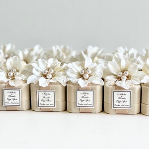 5 pcs Wedding Favors, Favors, Favors Boxes, Wedding Favors for Guests, Nude wedding, Party Favors, Blush Wedding, Custom Favors, Sweet 16 image 4