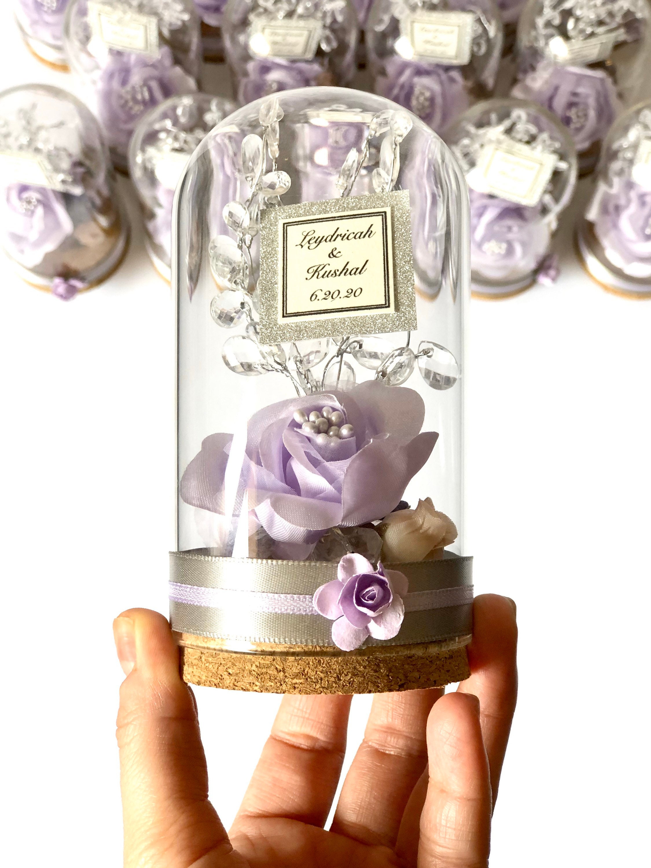 Lilac Wedding Favors for Guests, Custom Luxury Favors, Personalized ...