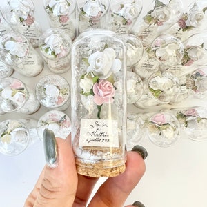 10pcs Wedding favors for guests, Wedding favors, Favors, Dome, Glass dome, Cloche dome, Custom favors, Beauty and the Beast, Party favors