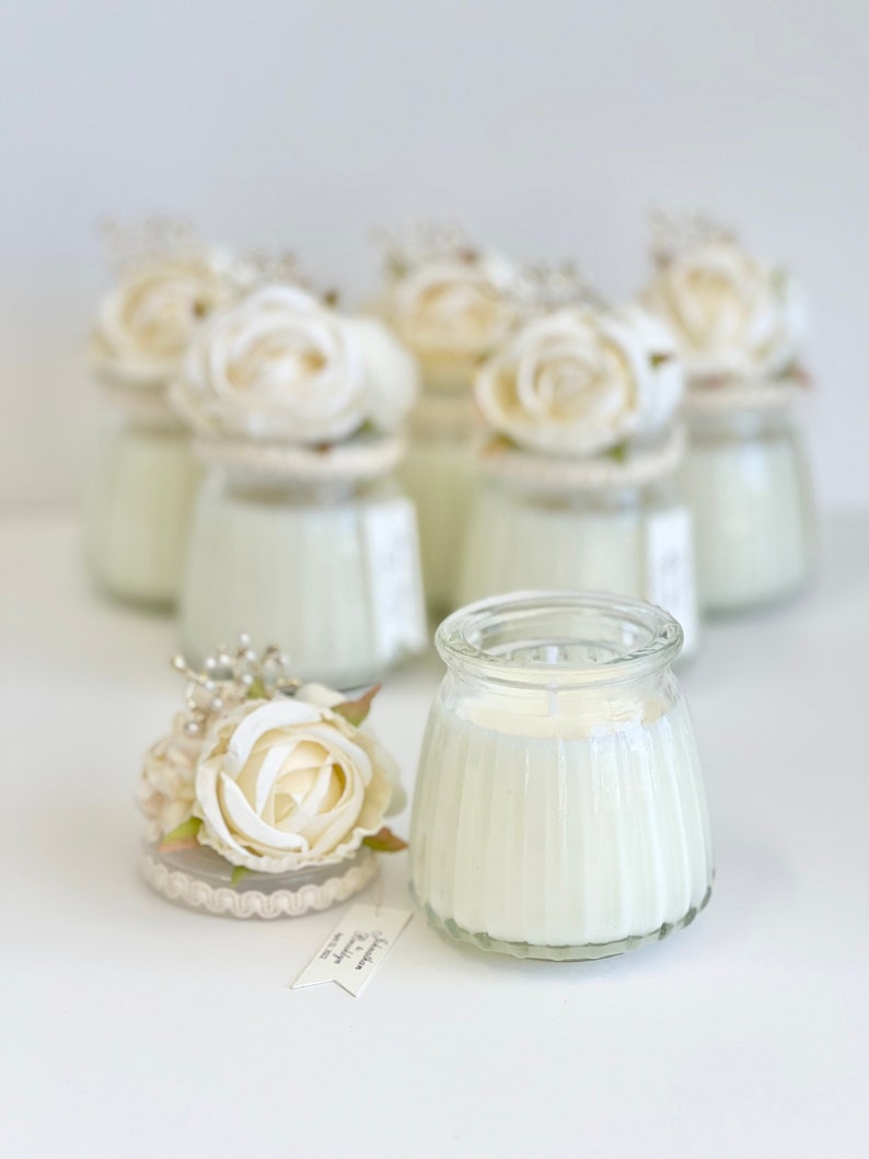 Personalized Candle Gift, Wedding Favors for Guests, Party Custom Scent ...