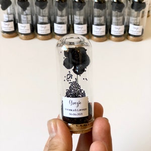 Bulk Wedding Favors for Guests, Custom Party Favors, Rose Dome Favors, Personalized Souvenirs, Beauty and the Beast Gifts, Black Favors