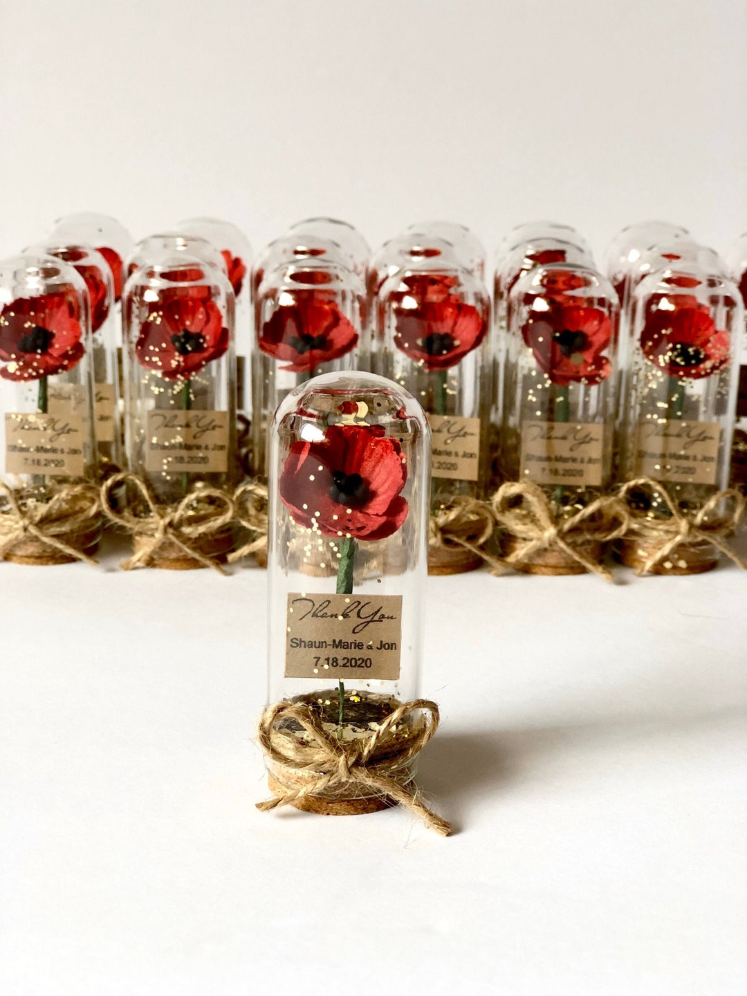 Poppy Wedding Favors for Guests, Custom Party Favors, Personalized ...