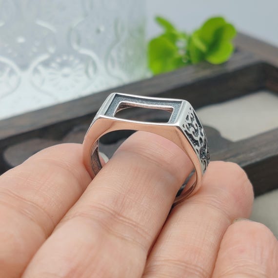 Ring Blank (7x12mmm/8x13mm/9x14mm/10x15mm Rectangle Blank