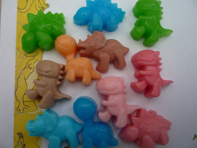 baby dinosaur novelty soap x 6 image 5