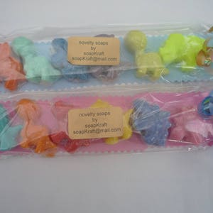 baby dinosaur novelty soap x 6 image 7