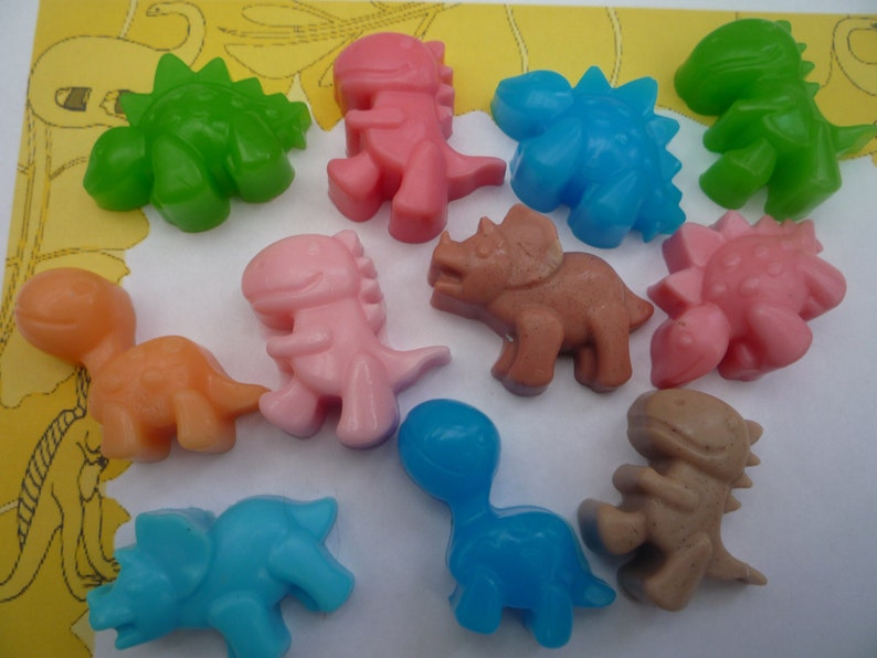 baby dinosaur novelty soap x 6 image 2