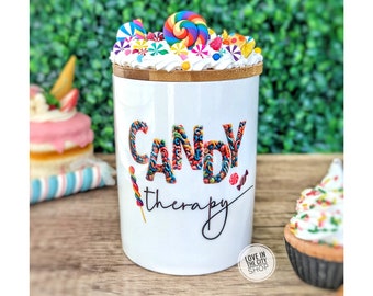 Funny candy jar, custom motivational gift for coworker, custom candy jar, boss candy jar, office candy jar, candy bowl, friend candy jar,