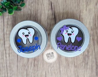 Kids tooth Jar, Personalized Tooth Jar, Baby Tooth Storage, Baby Keepsake, Kids Tooth Holder, Baby Tooth Keepsake, Lost Tooth for Fairy