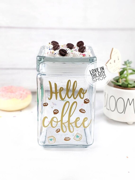 mason jar coffee container