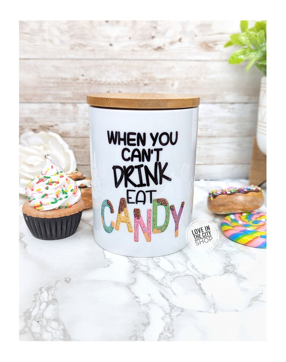 Funny Candy Jar Custom Candy Jar Boss Candy Jar Office Etsy