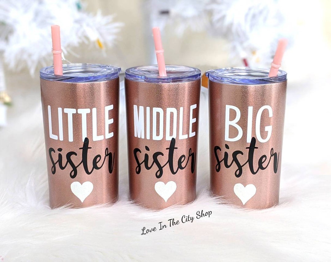 Sister Tumbler, Sisters Tumbler, Custom Sister Tumblers, Personalized Sister Gift, Family
