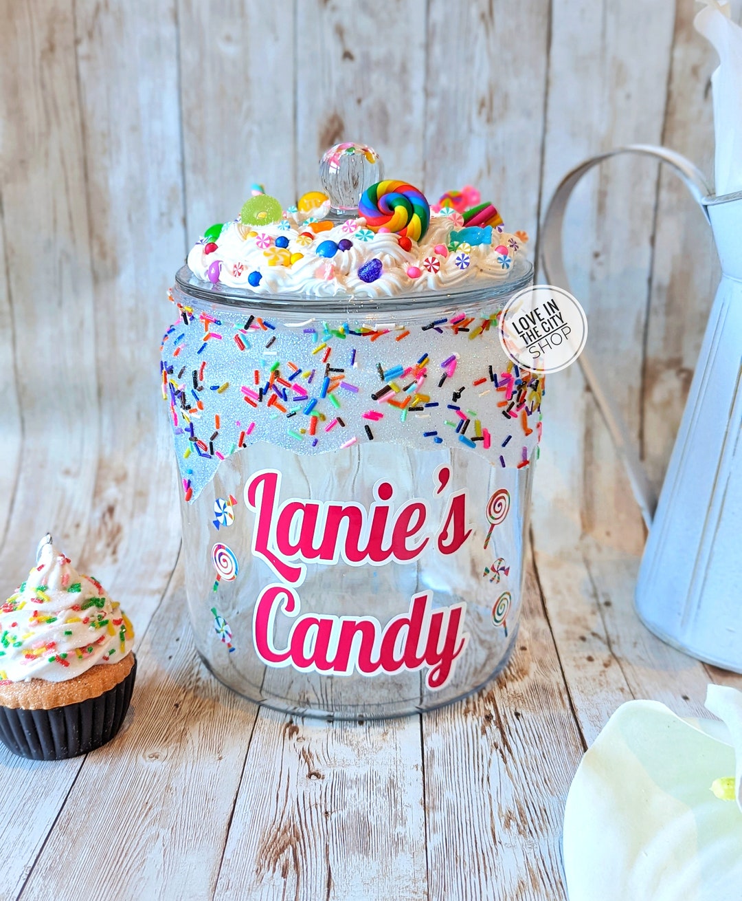 Funny Candy Jar, Office Candy Jar, Boss Candy Jar, Custom Cookie Jar