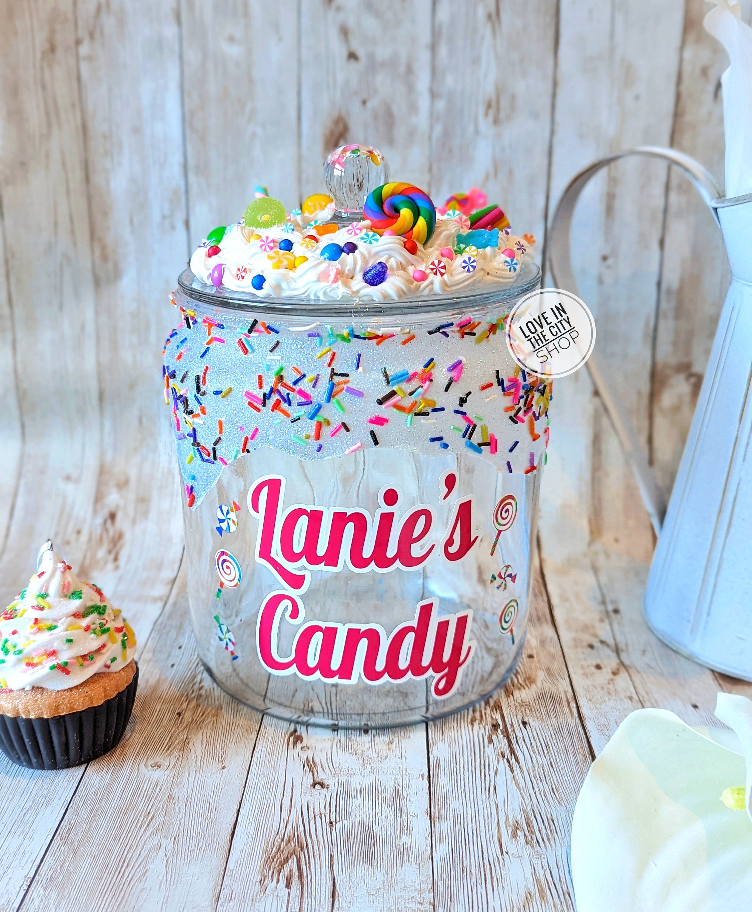 Personalized Cookie Jar – Love In The City Shop