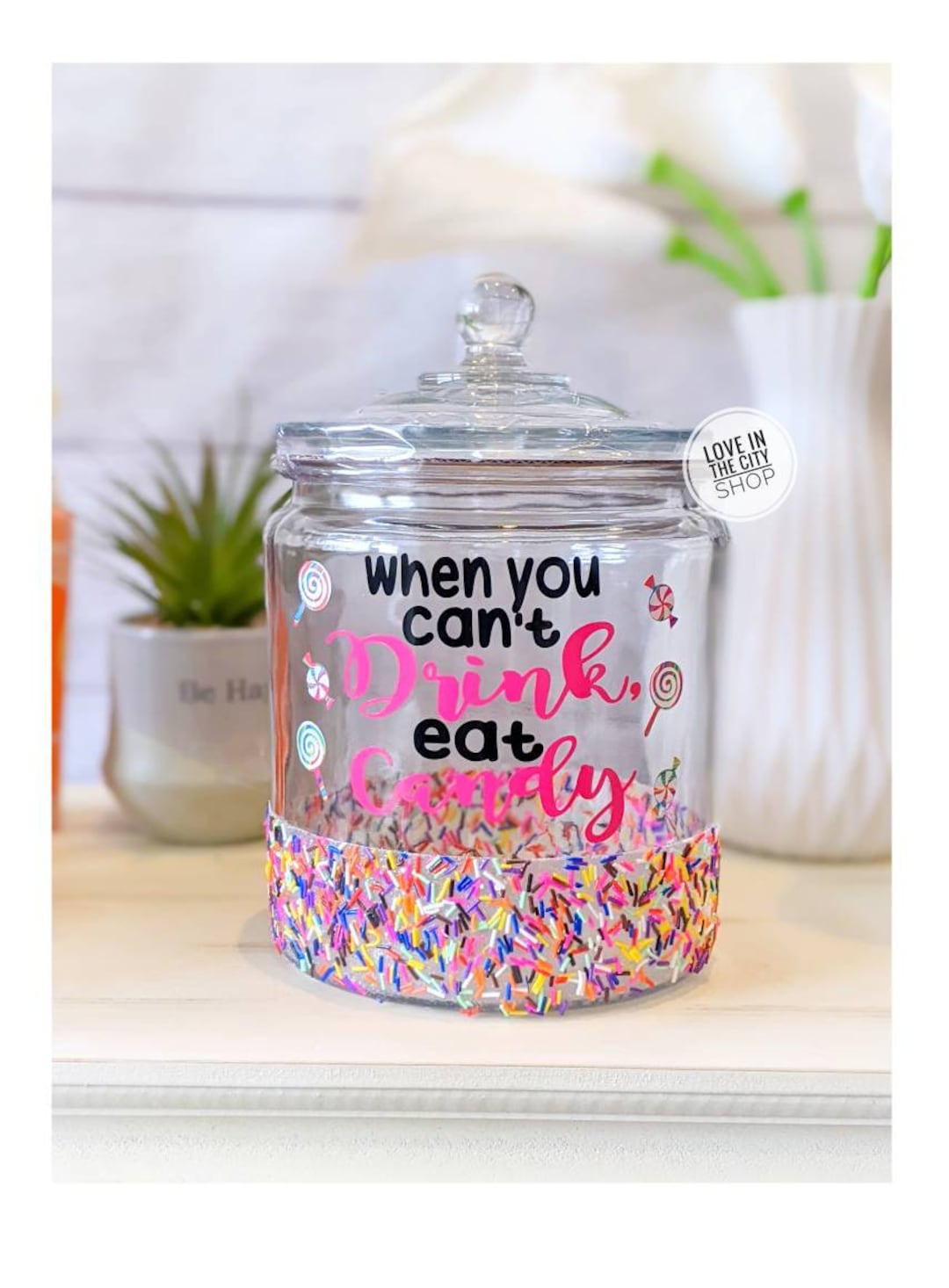 Funny Candy Jar, Office Candy Jar, Boss Candy Jar, Custom Cookie Jar