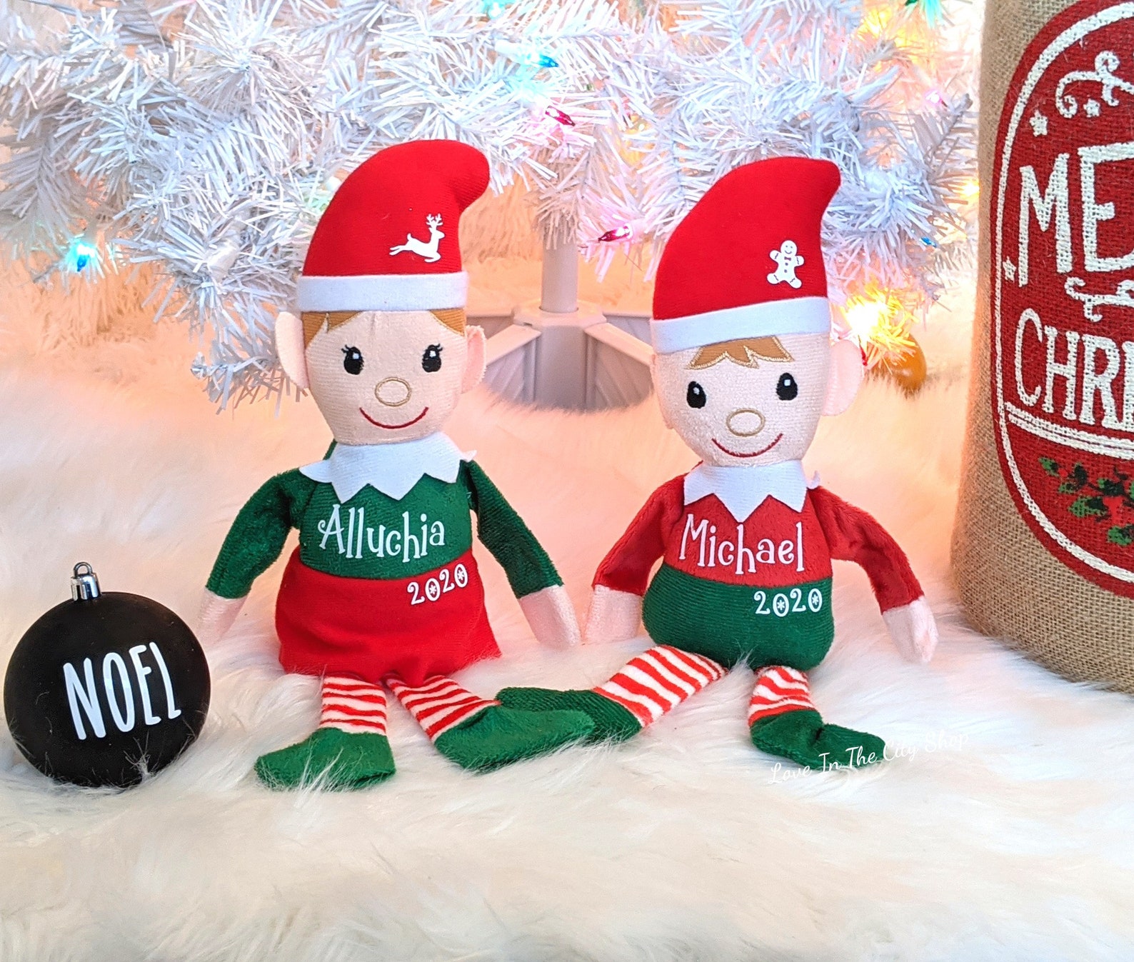 Elf stuffed animal elf plush personalized elf boy elf girl Etsy