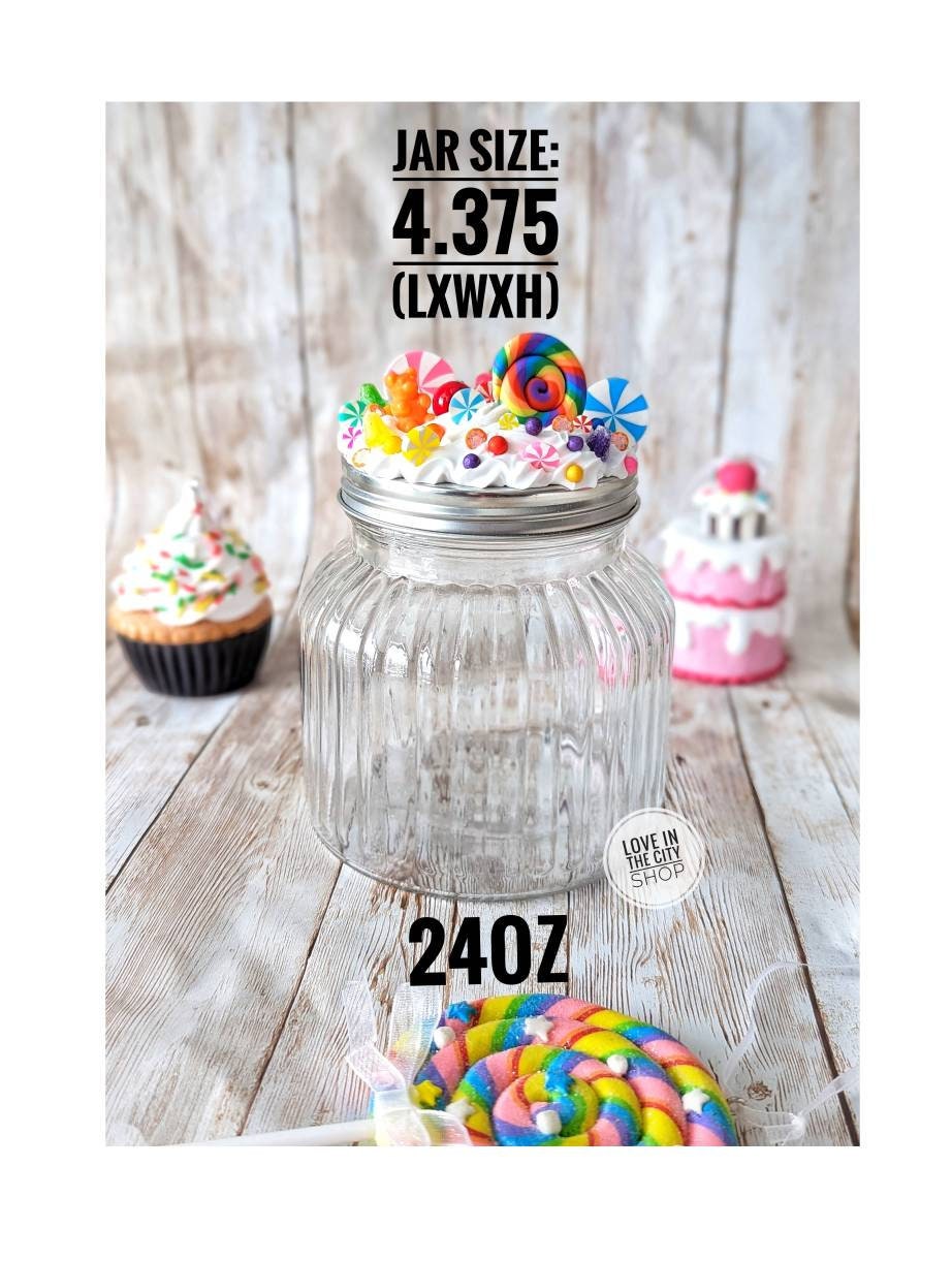 Custom Fake Frosting Candy Jar – Love In The City Shop