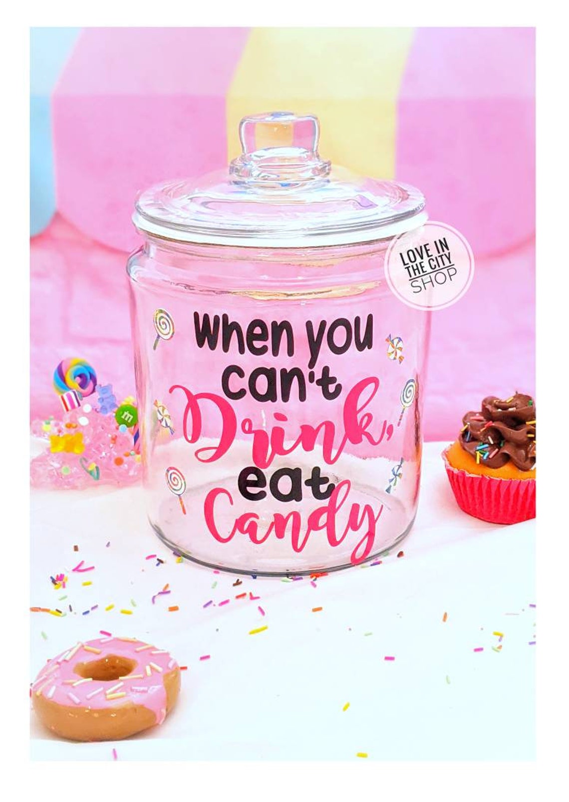 Funny Candy Jar 21st Birthday Gift Retirement Gift Office Etsy