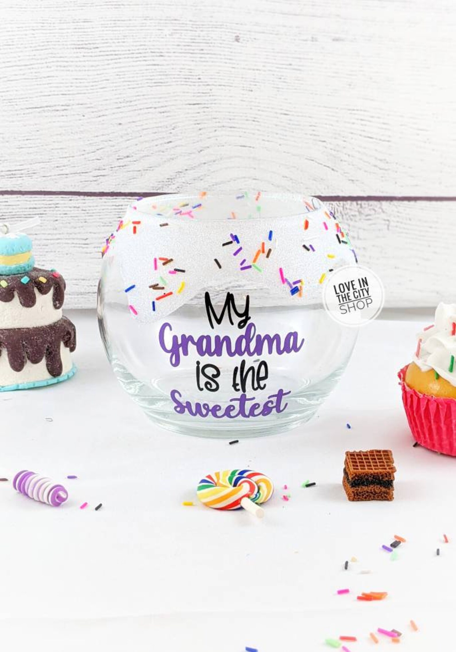 Grandma Candy Bowl grandma candy jar Grandma candy dish Etsy