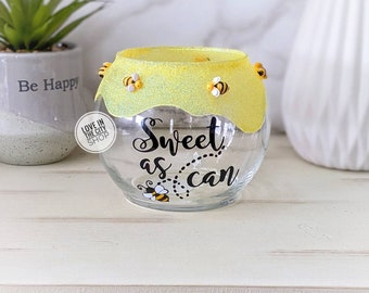 Office candy bowl, friend candy jar, birthday candy jar, teacher candy jar, custom candy jar, thank you gift, Mom candy jar, Grandma candy