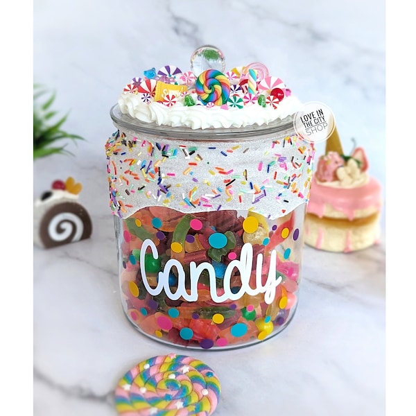 Emotional Support Candy Jar Etsy