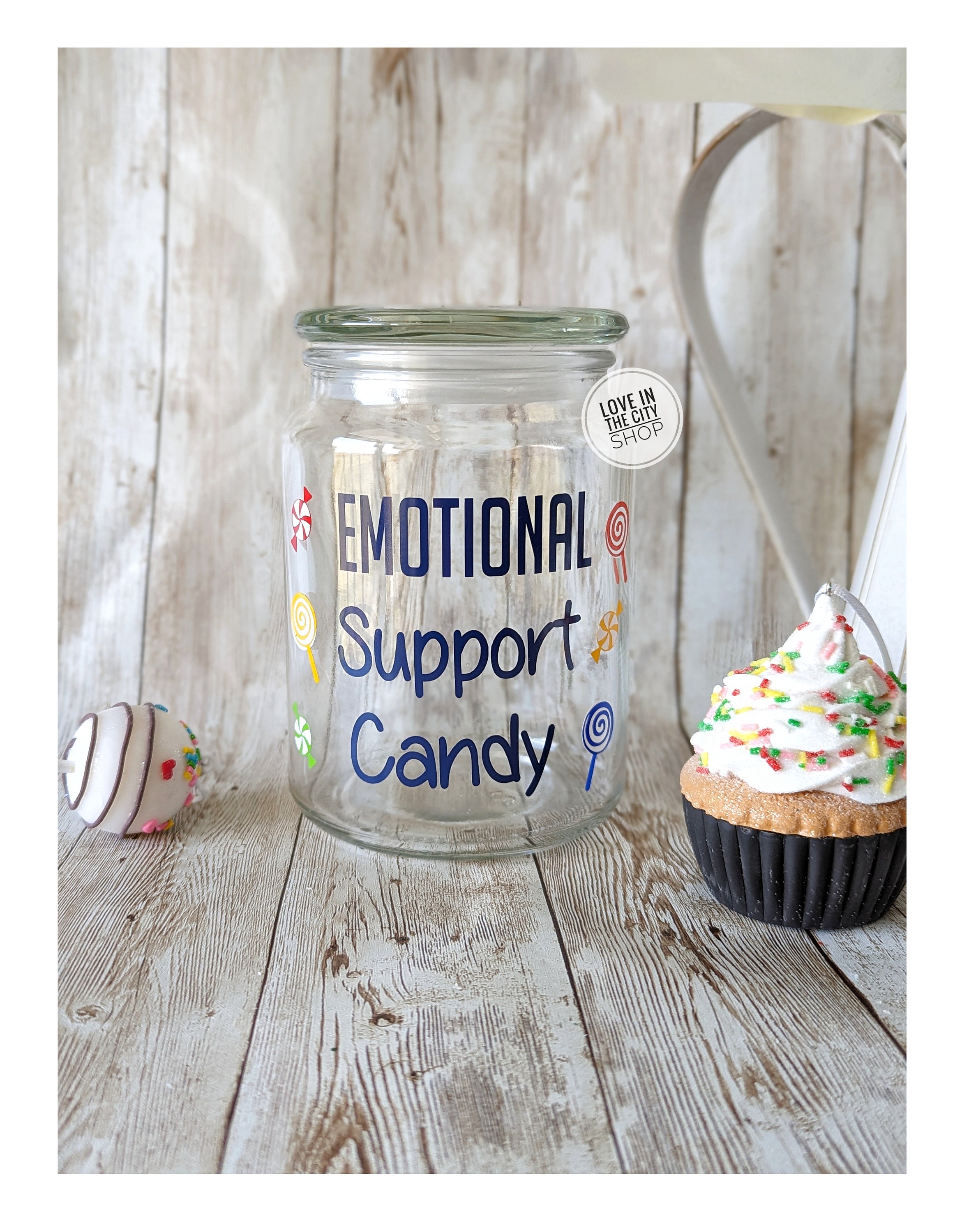 Funny gifts candy jars unique coworker gift ideas | Zazzle