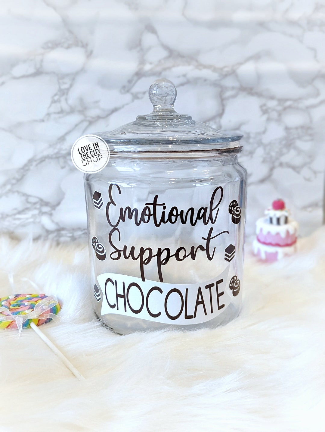 Funny Candy Jar Office Candy Jar Boss Candy Jar Chocolate Etsy