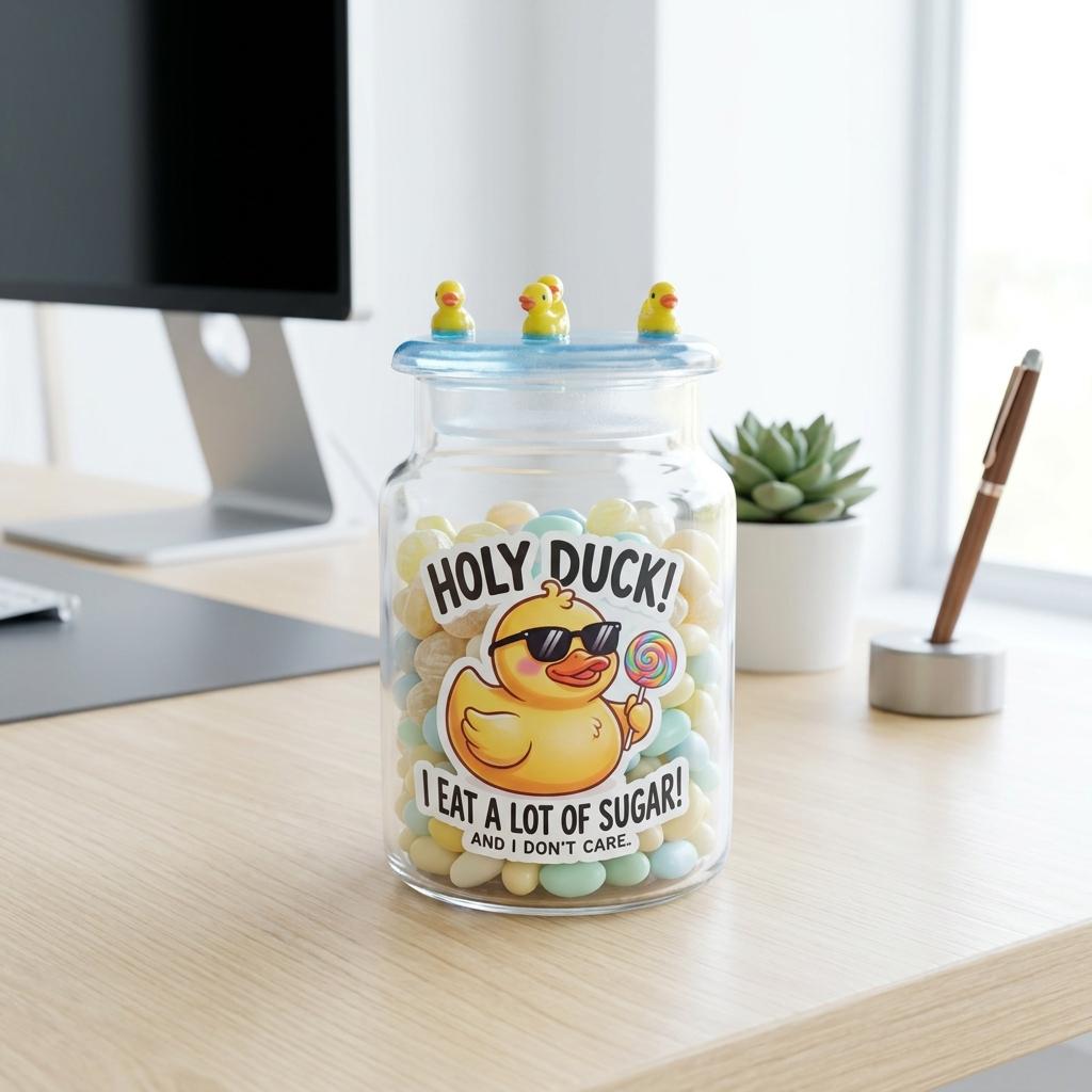 Mini Duck Jar - Etsy