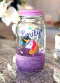 Unicorn Bank, Princess Bank, Little Girl Bank, Girl Bank, Newborn Bank,  Custom Girl Bank, Kids Bank, Kitten Bank, Savings Bank, child bank