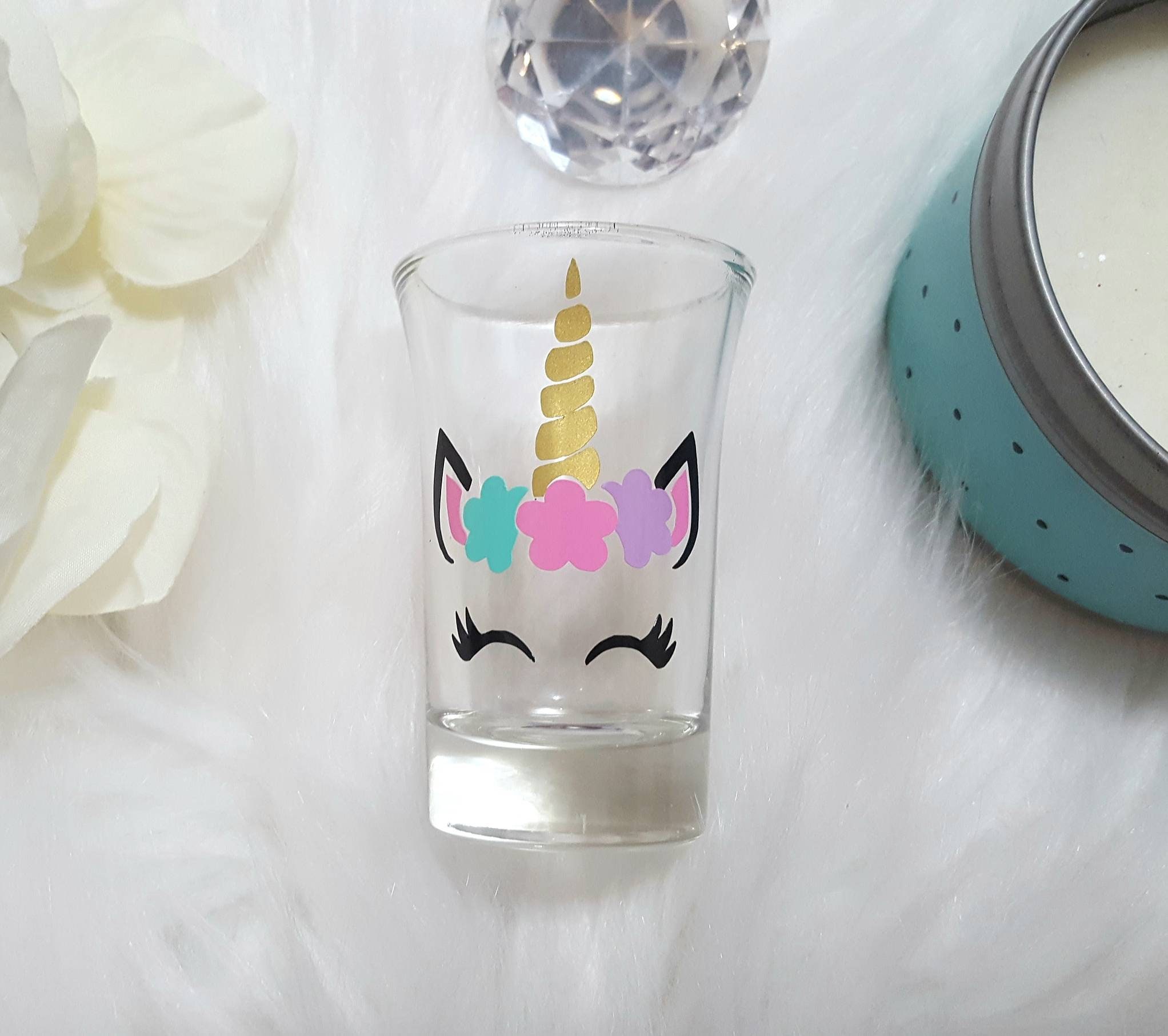 Makeup Artist Gift eyelash shot glass Make Up Artist shot glass A fun face shot...