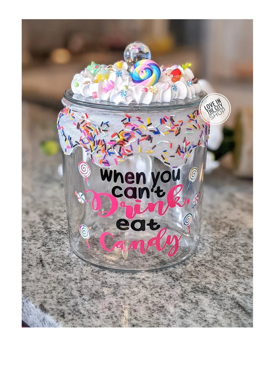 Custom Candy Jar Custom Cookie Jar Funny Candy Jar Office Etsy