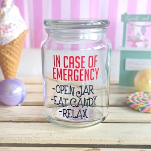 Funny candy jar, boss candy jar, gift for therapist, nurse candy bowl, custom candy jar, office candy bowl, snack container, sweets holder