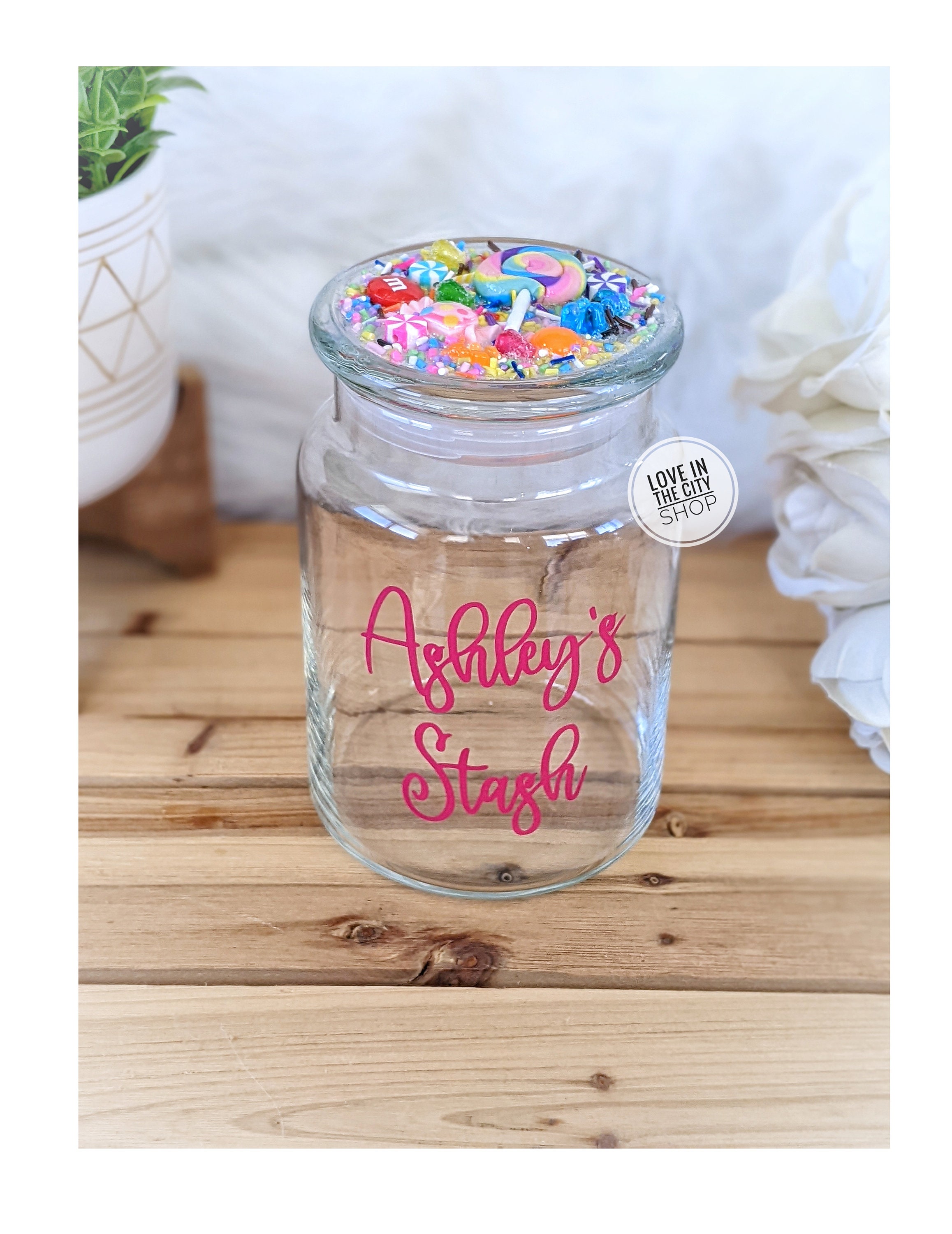 Personalized Cookie Jar Available In Multiple Styles 