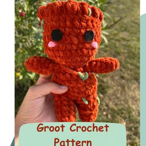Groot crochet pattern