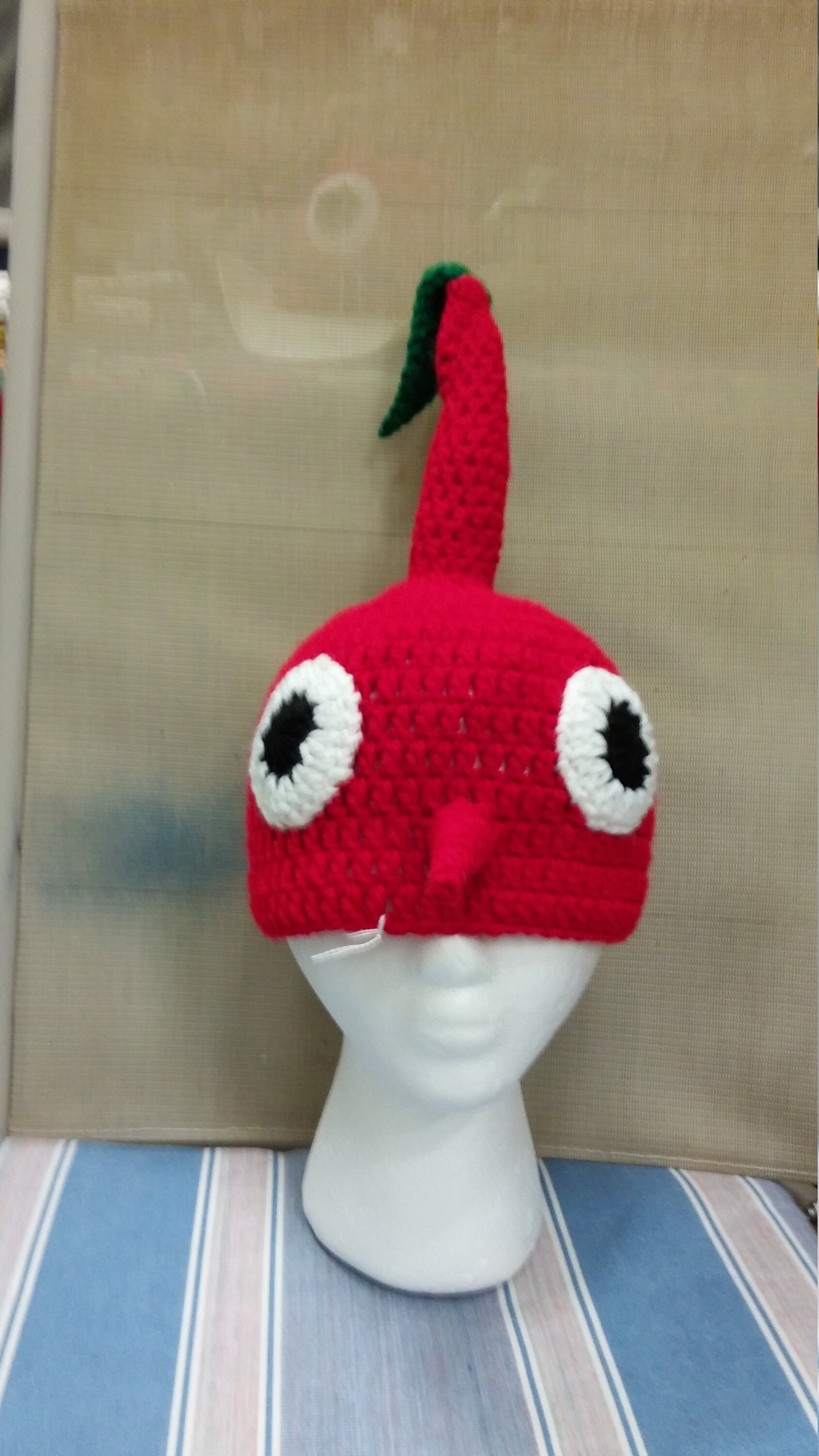 Red Pikmin hat pattern only Etsy