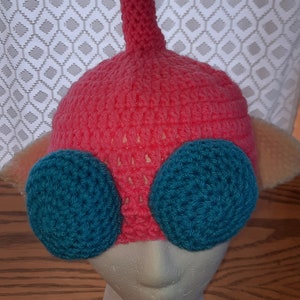 Pink Pikmin hat