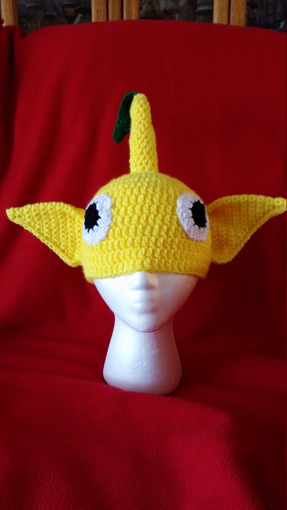 Yellow Pikmin Hat Pattern Only Etsy