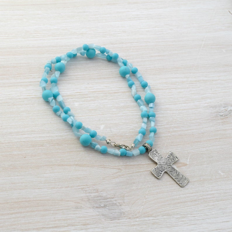 Faith Jewelry Cross For Mom Mommy Necklace Cross Gift For Wife Baptism Gift Neck Jewelry Keepsake Necklace Unique Gift Ideas